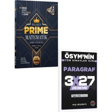 Anla Kazan Yayınları 2027 Aktif Öğrenme 2027 Tyt Maarif Prime Matematik Soru Bankası+Evp Akademi Tyt Paragraf Rest 17 x 21 Deneme