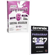 Anla Kazan Yayınları Günay 2027 6. Sınıf Sosyal Bilgiler Etkinlikli Bumerang Serisi+Evp Akademi 3X27 Paragraf Deneme