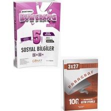 Anla Kazan Yayınları Günay 2027 5. Sınıf Sosyal Bilgiler Bumerang Etkinlikli Akıllı Defter Kitap+Anla Kazan Paragraf Deneme