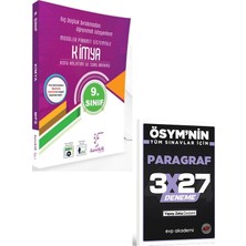 Anla Kazan Yayınları Karekök 2027 9. Sınıf Kimya Mps Konu Anlatımı ve Soru Bankası+Evp Akademi 3X27 Paragraf Deneme