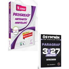 Anla Kazan Yayınları Karekök 2027 9. Sınıf Progresif Matematik Modülleri+Evp Akademi 3X27 Paragraf Deneme