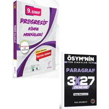 Anla Kazan Yayınları Karekök 2027 9. Sınıf Progresif Kimya Modülleri+Evp Akademi 3X27 Paragraf Deneme