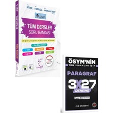 Anla Kazan Yayınları Karekök 2027  9. Sınıf Tüm Dersler Soru Bankası+Evp Akademi 3X27 Paragraf Deneme