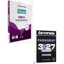 Anla Kazan Yayınları Karekök 2027 10. Sınıf Kimya Soru Bankası+Evp Akademi 3X27 Paragraf Deneme