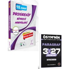 Anla Kazan Yayınları Karekök 2027 10. Sınıf Progresif Biyoloji Modülleri+Evp Akademi 3X27 Paragraf Deneme