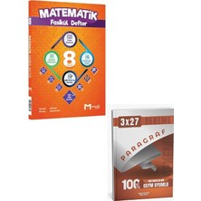 Anla Kazan Yayınları Mozaik 2027 8. Sınıf Matematik Fasikül Defter Konu Anlatımı+Anla Kazan Paragraf Deneme