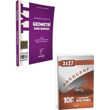 Anla Kazan Yayınları 2027 Karekök 2027  Tyt Geometri Güncel Soru Bankası+Anla Kazan Paragraf Deneme