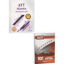 Anla Kazan Yayınları Karekök 2027 Ayt Kimya 30 Deneme+Anla Kazan Paragraf Deneme