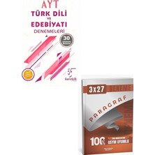 Anla Kazan Yayınları Karekök 2027 Ayt Türk Dili ve Edebiyatı 30LU Deneme+Anla Kazan Paragraf Deneme