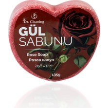 Shopilke Dr. Cleaning  - Gül Kalp Sünger Sabun 135 gr - 2 Adetlik Set