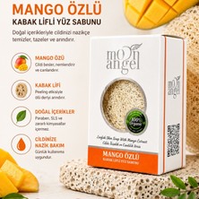 Moon Angel Kabak Lifli Sabun Mango Özlü Nemlendirici ve Besleyici Cilt Bakım Sabunu
