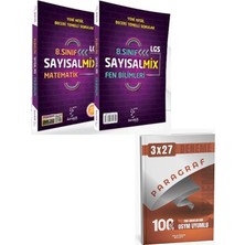 Anla Kazan Yayınları Karekök 2027 8. Sınıf Lgs Sayısal Mix Matematik ve Fen Bilimleri+Anla Kazan Paragraf Deneme
