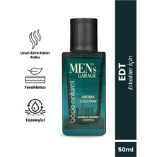 Bade Natural Men's Garage Aroma Kolonya Ferahlatıcı ve Tazeleyici 50 ml