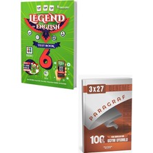 Anla Kazan Yayınları Av 2027  6. Sınıf Legend Of English Seri Test Book+Anla Kazan Paragraf Deneme