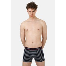 John Frank Pamuklu Logolu Boxer Erkek Boxer JFBNSB02