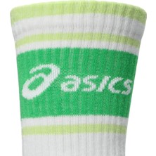 Asics  3 Pack Logo Crew Sock Unisex Çorap - Beyaz