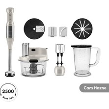 Karaca Mastermaid Prosteel Cam 2500W Swiss Cream
