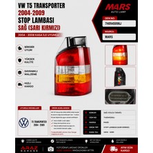 Vw T5 Transporter 2004-2009 Sağ Stop Lambası Sarı Kırmızı Mars Oem 7H0945096J