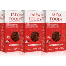 Talya Foods  Filizlendirilmiş Kırmızı Mercimek & Kinoa Makarna Set 3X200G