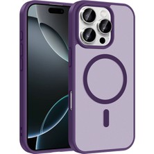 Mobixa iPhone 16 Pro Max Kılıf Şık ve Kablosuz Şarj Destekli Mattesafe Premium Silikon Kapak
