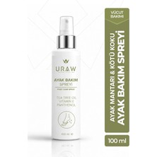 Uraw Ferahlık & Koku Kontrolü | Ayak Bakım Spreyi 100 ml
