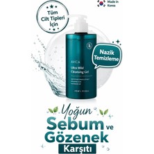 Avca Hyaluronik Asitli Yüz Temizleme Jeli Hassas Ciltler Için - Ultra Mild Heartleaf Hyaluronic Cleansing Gel 300 ml