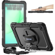 TekNetStore Samsung Galaxy Tab A11 Plus/a9 Plus Uyumlu 11INÇ Tablet Kılıf Tam Koruyucu Askılı Defender Zırh Tank