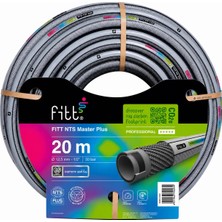 Fitt Nts Master Plus Ultra Dayanıklı Bahçe Sulama Hortumu 20 Metre