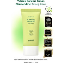 Sakin Görünüm Sunan Güneş Kremi GOODAL Houttuynia Cordata Calming Moisture Sun Cream SPF50+ PA++++