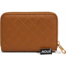 Noux Premium Örgü Desenli Fermuarlı Cüzdan