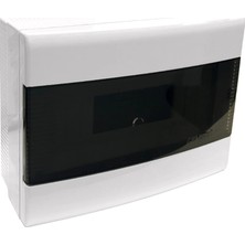 Horoz Electric 8'li Sıva Üstü Sigorta Kutusu Beyaz IP40