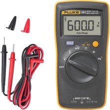 Fluke 101 Dijital Multimetre - Kompakt Cep Tipi Hassas Avometre (Cat Iıı 600V Güvenlik Sertifikalı)
