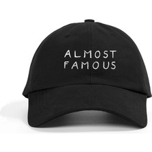 PataCute Almost Famous Siyah Soft Baseball Şapka