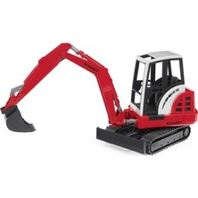 Bruder Schaeff HR16 Ekskavatör - BR02432 Tam Fonksiyonel Kırmızı Mini İnşaat Oyuncağı
