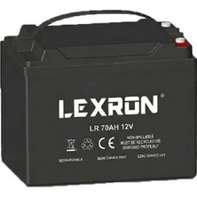 Lexron 12V/70AH Jel Akü Deep Cycle