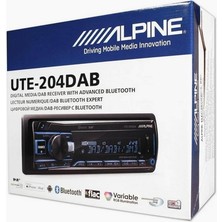 Alpine UTE-204DAB Bluetooth / Dijital Medya/dab Alıcı / Araba Teybi/ Dab+, USB ve Akıllı Telefon Bağlantısı ve Dijital Radyo