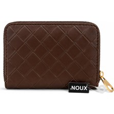 Noux Premium Örgü Desenli Fermuarlı Cüzdan