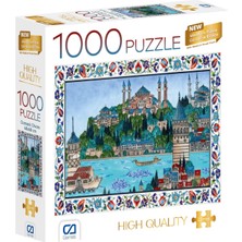 Ca Games Osmanlı Divanı 1000 Parça 2,2mm Kalınlık 48X68CM Profesyonel Hobi Puzzle Yapboz Serisi