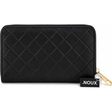 Noux Premium Örgü Desenli Fermuarlı Cüzdan
