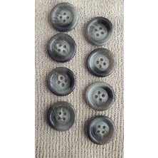 ILCARE Polyester Düğme 20 mm 8 Adet