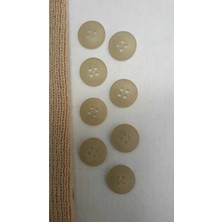 ILCARE Polyester Düğme 15 mm 8 Adet