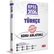 Data 2026 KPSS Türkçe Ultra Konu Anlatımlı Data Yayınları
