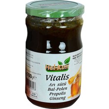 Bezos Vitalis Arı Sütü Bal Polen Propolis Ginsengli Bitkisel Macunnu 780 gr
