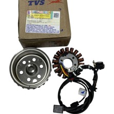 N6060190 Tvs Raider 125 Statör ve Manyeto Set Orijinal