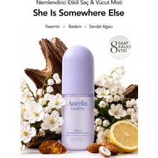 Aurelia Genève Hydrating Hair & Body Mist She Is Somewhere Else - Nemlendirici Etkili Saç & Vücut Misti - Beyaz Çiçekler ve Taze Sandal Ağacı