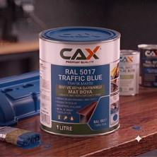CAXCOLORS Isıya ve Sıvıya Dayanıklı Koruyucu Boya - 1 Litre - Yüksek Performanslı Yüzey Kaplama