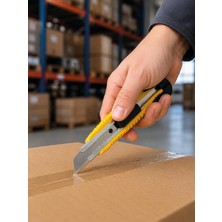 5 Adet Metal Falçata Seti Ergonomik Saplı Çelik Maket Bıçağı Koli Ambalaj Pvc Kesici - Lisinya