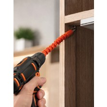 Aycer 300 mm Esnek Şaftlı Bits Uç Seti Dar Alanlar Için Vida Sökme ve Takma Seti - Lisinya