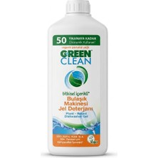 U Green Clean Bitkisel Içerikli Bulaşık Makinesi Jel Deterjanı Organik Portakal Yağlı 1000 ml