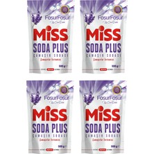 Miss Soda Plus Lavanta Kokulu Çamaşır Sodası 500 gr 4 Lü